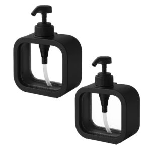 AMPIXI 300ml Refillable Handwash Dispenser Bottle –  Pump Dispenser for Kitchen Sink & Bathroom