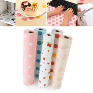 AMPIXI Waterproof Non-Slip Kitchen Drawer Shelf Liners & Table Mats – PVC Anti-Bacterial Foam Sheet