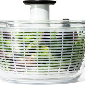 Good Grips Salad Spinner | Lettuce Spinner | Fruit Washer | Fruit Washing Bowl with Strainer