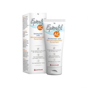 Ac Lightweight Moisturizer With Microencapsulated Sunscreen | Acne Safe | All Skin Types | 75Gm, 30 SPF